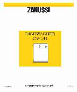 Zanussi Dishwasher DW 914-page_pdf